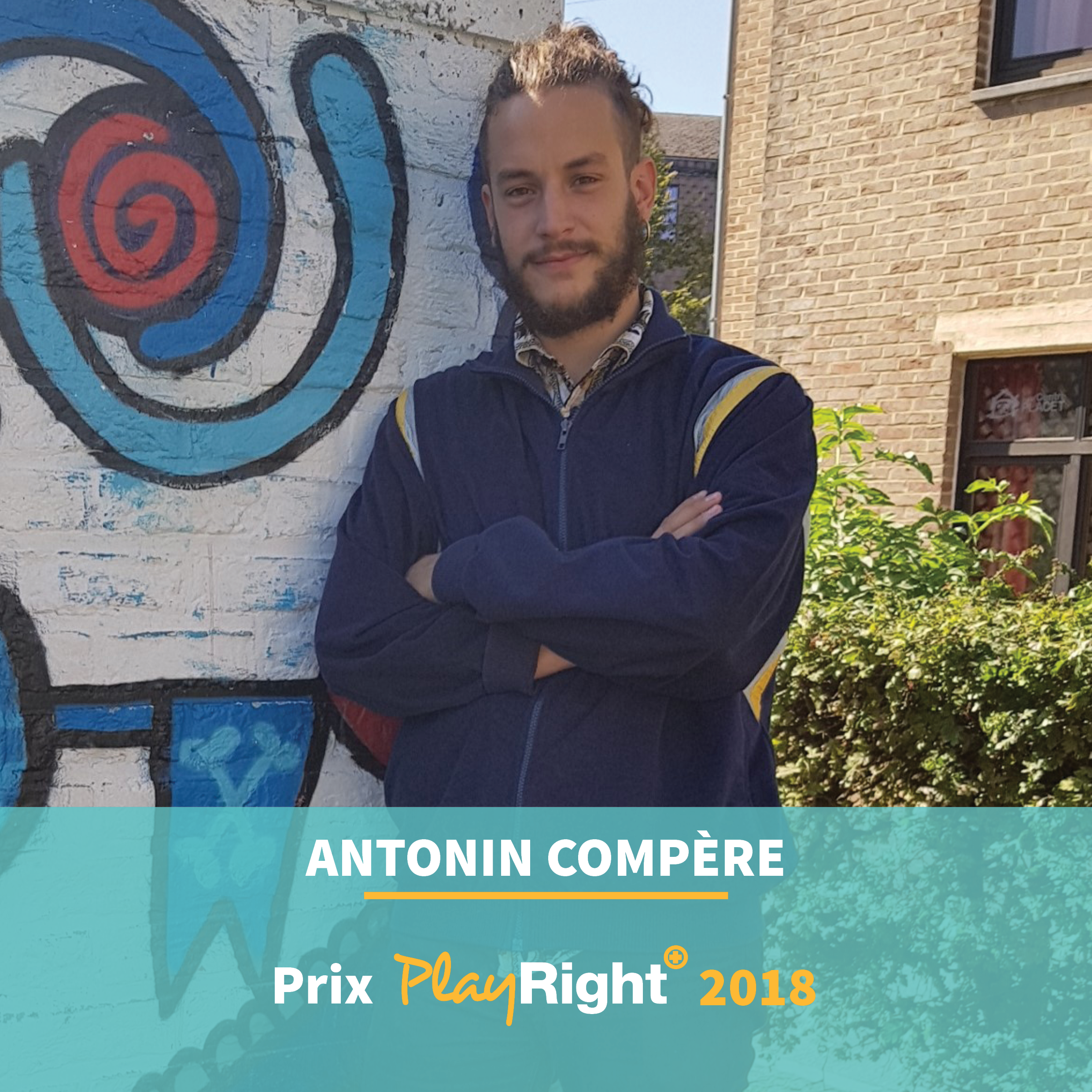 Antonin Compère : lauréat du prix PlayRight+ de l’IAD