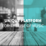 A unique platform for the use of music in Belgium
