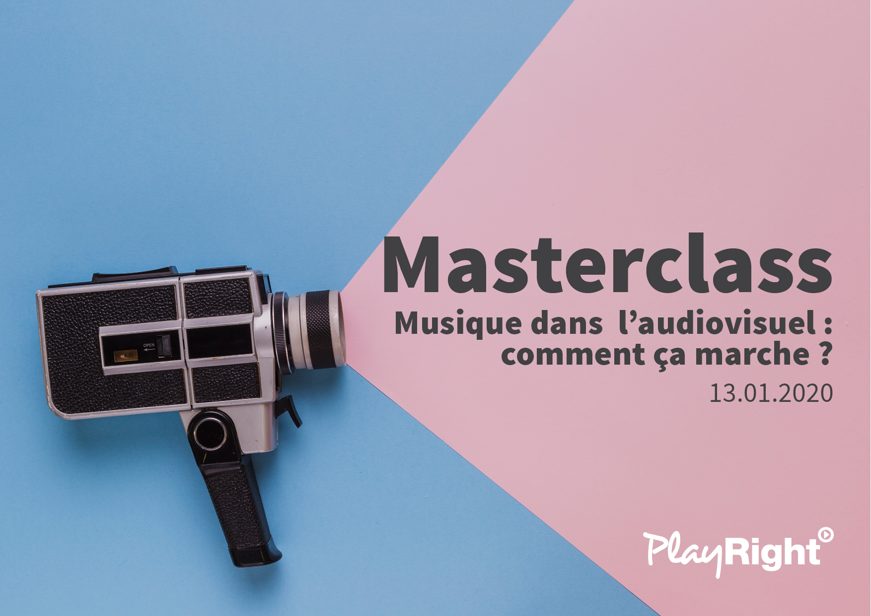 Masterclass “Musique dans  l’audiovisuel : comment ça marche ?”