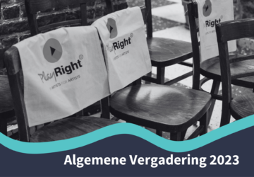 Save the date: Algemene Vergadering PlayRight op 19 juni 2023!