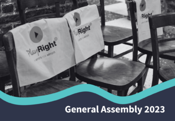 Save the date: PlayRight’s General Assembly on 19 June 2023!