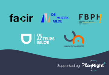 Discover the 5 federations for performing artists supported by PlayRight in 2024-2025
